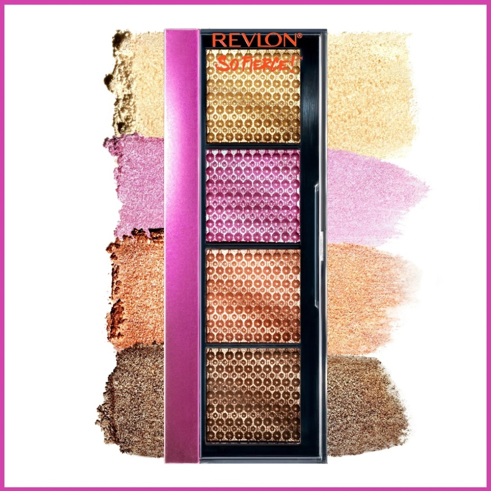 Revlon So Fierce Prismatic, Long Lasting Matte and Pearl Cream Eyeshadow Palette